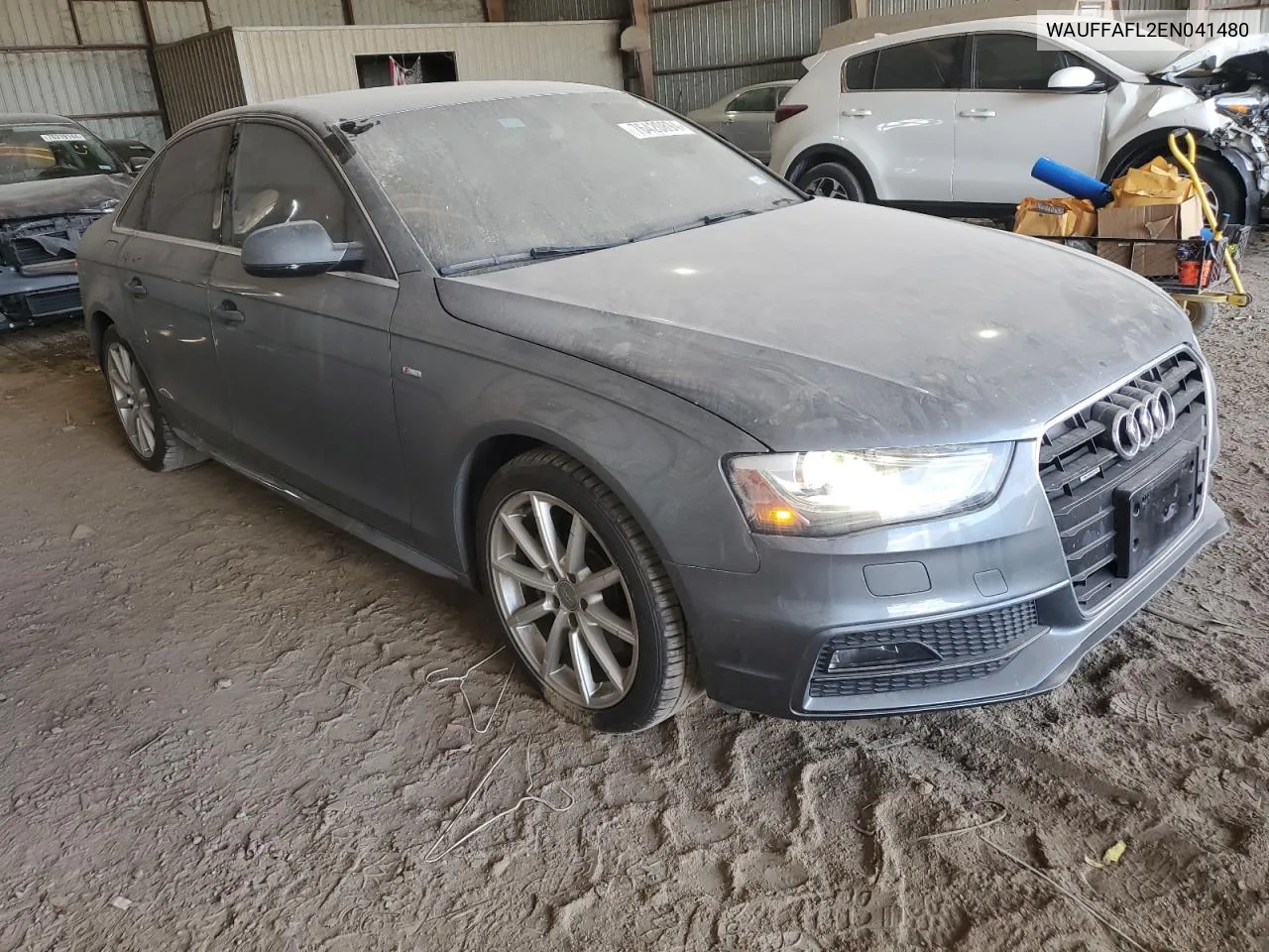 2014 Audi A4 Premium Plus VIN: WAUFFAFL2EN041480 Lot: 76420894