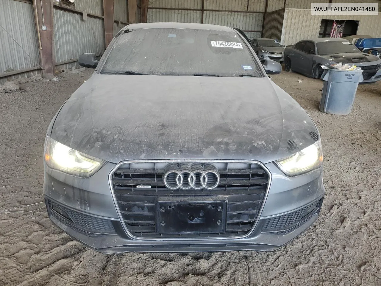 2014 Audi A4 Premium Plus VIN: WAUFFAFL2EN041480 Lot: 76420894