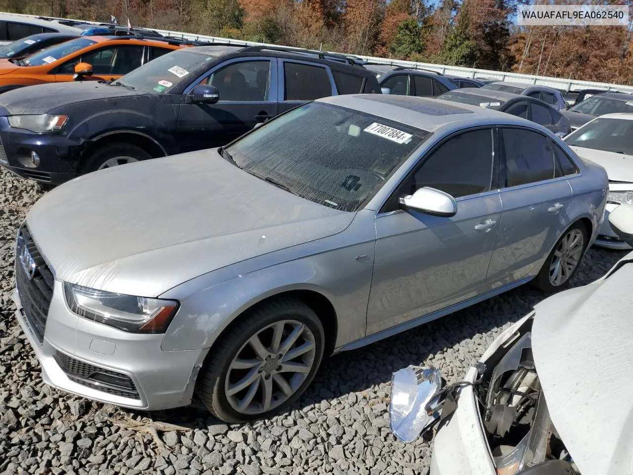 2014 Audi A4 Premium VIN: WAUAFAFL9EA062540 Lot: 77007884