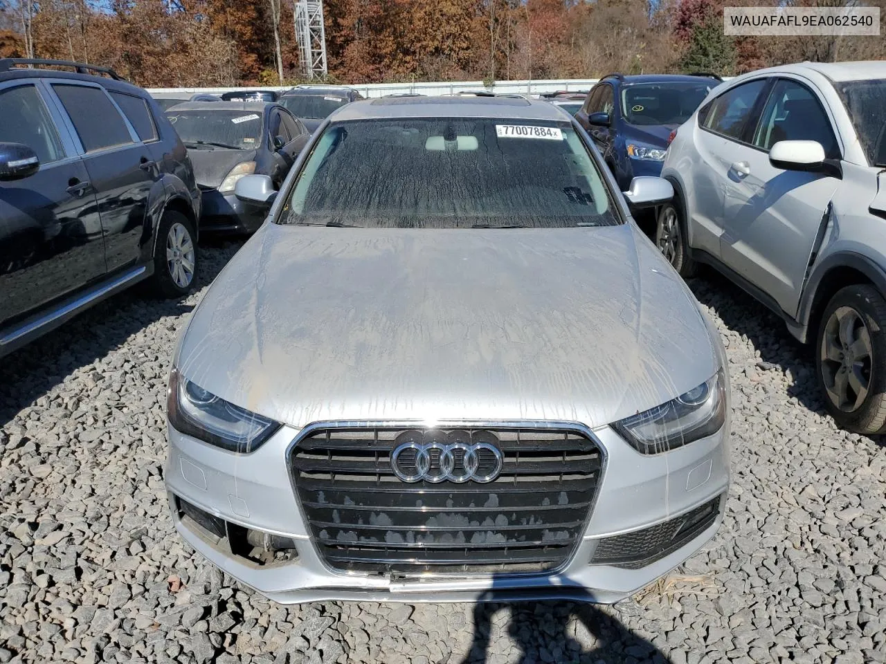 2014 Audi A4 Premium VIN: WAUAFAFL9EA062540 Lot: 77007884