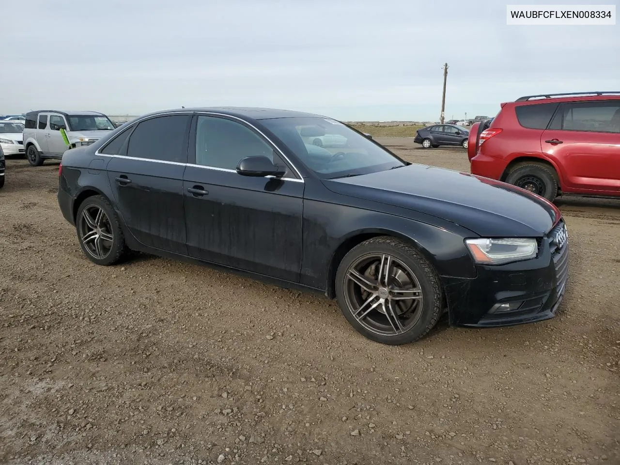 2014 Audi A4 Premium VIN: WAUBFCFLXEN008334 Lot: 77036924