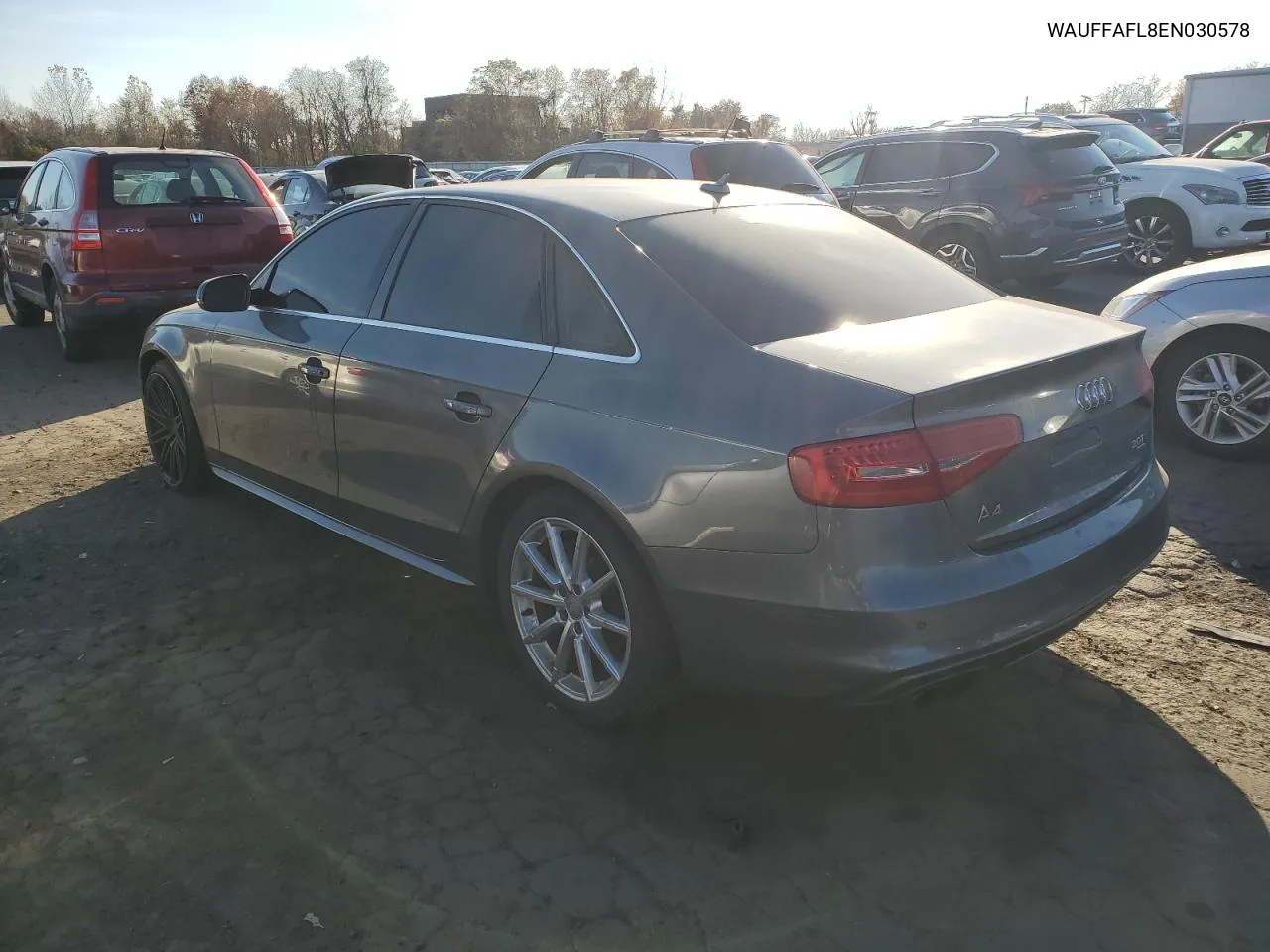 2014 Audi A4 Premium Plus VIN: WAUFFAFL8EN030578 Lot: 77349564