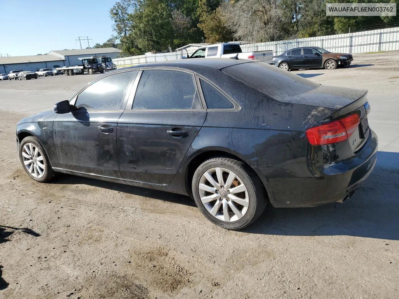 2014 Audi A4 Premium VIN: WAUAFAFL6EN003762 Lot: 77641224