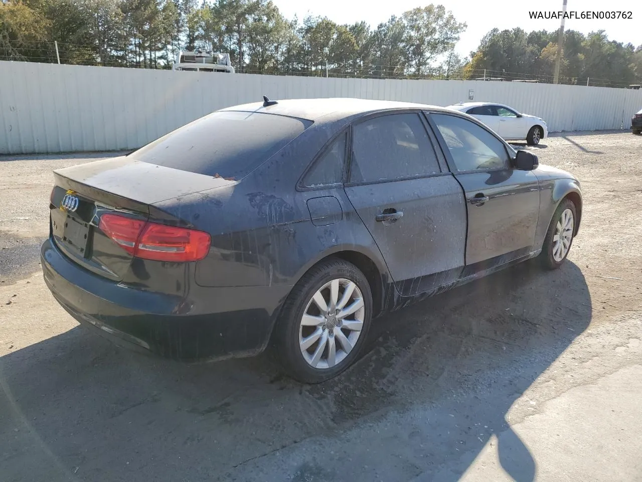 2014 Audi A4 Premium VIN: WAUAFAFL6EN003762 Lot: 77641224