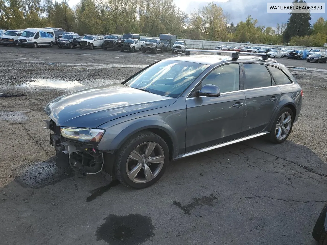 2014 Audi A4 Allroad Premium Plus VIN: WA1UFAFLXEA063870 Lot: 78238674