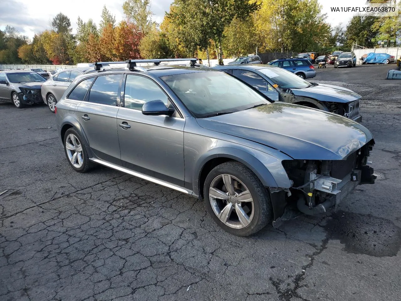 2014 Audi A4 Allroad Premium Plus VIN: WA1UFAFLXEA063870 Lot: 78238674