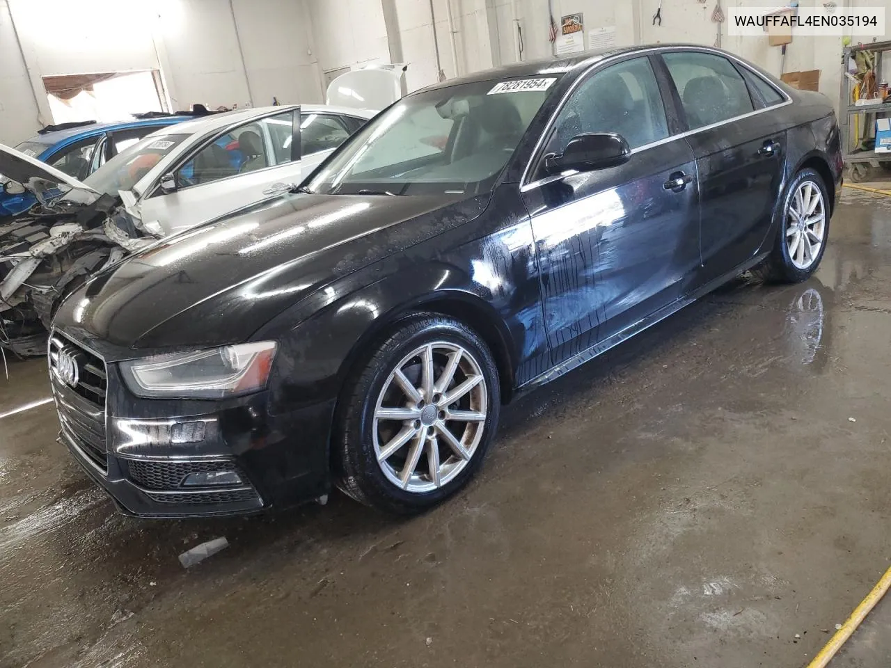 2014 Audi A4 Premium Plus VIN: WAUFFAFL4EN035194 Lot: 78281954