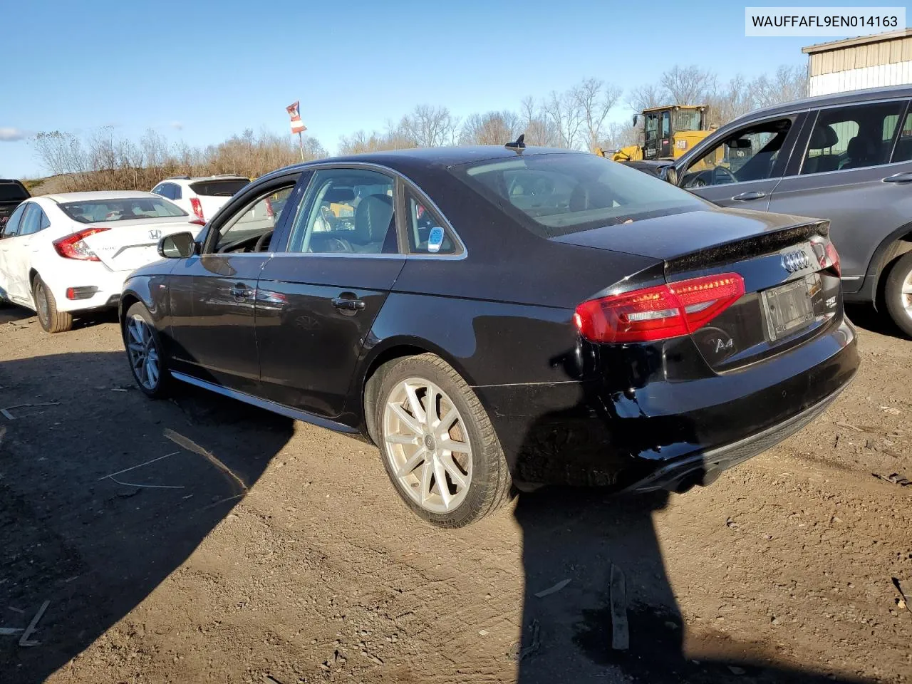 2014 Audi A4 Premium Plus VIN: WAUFFAFL9EN014163 Lot: 78492024