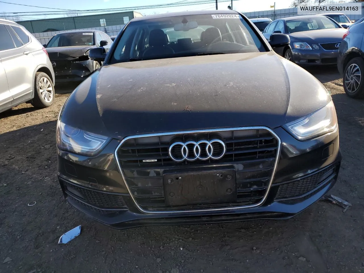 2014 Audi A4 Premium Plus VIN: WAUFFAFL9EN014163 Lot: 78492024