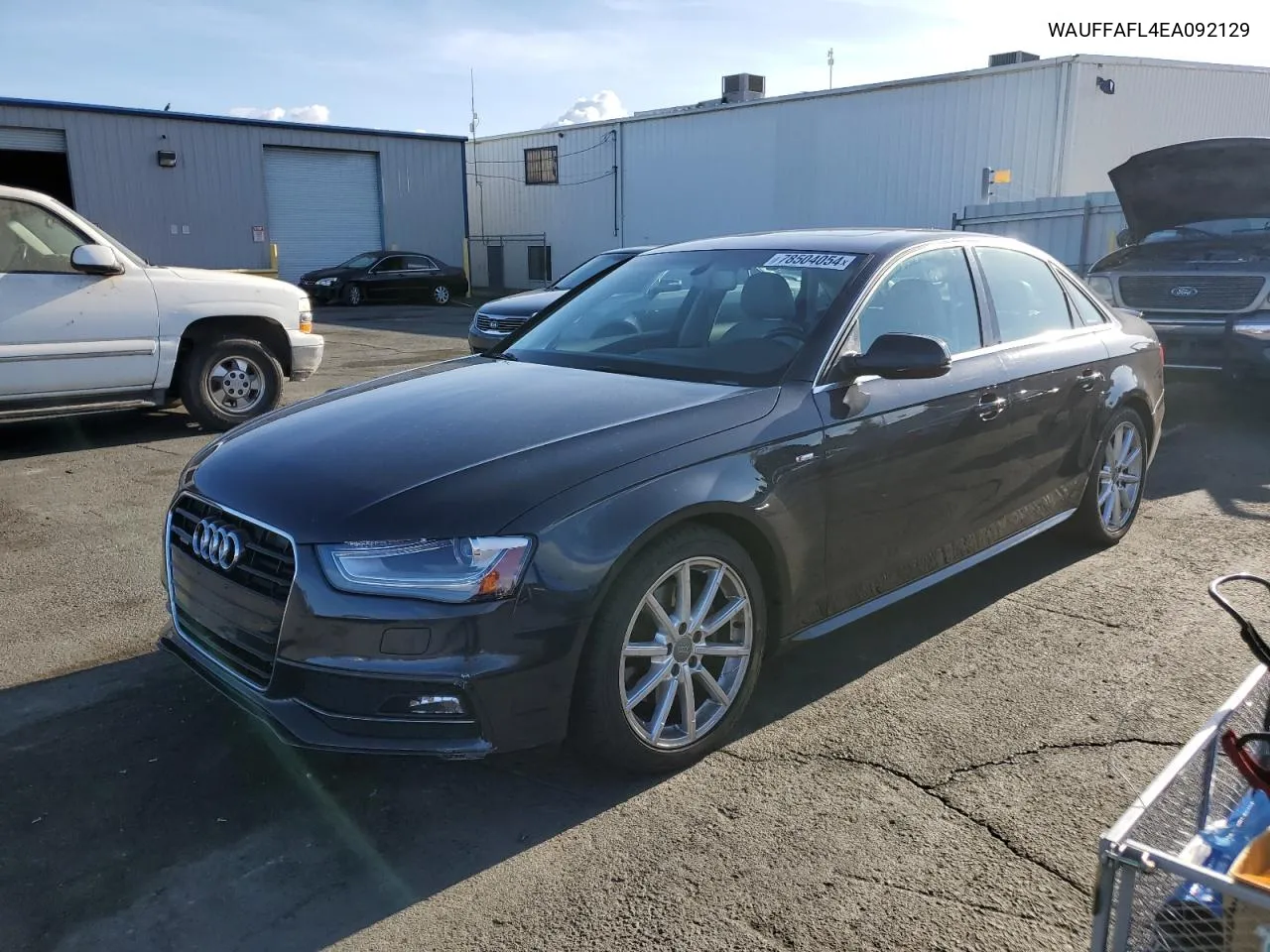 2014 Audi A4 Premium Plus VIN: WAUFFAFL4EA092129 Lot: 78504054