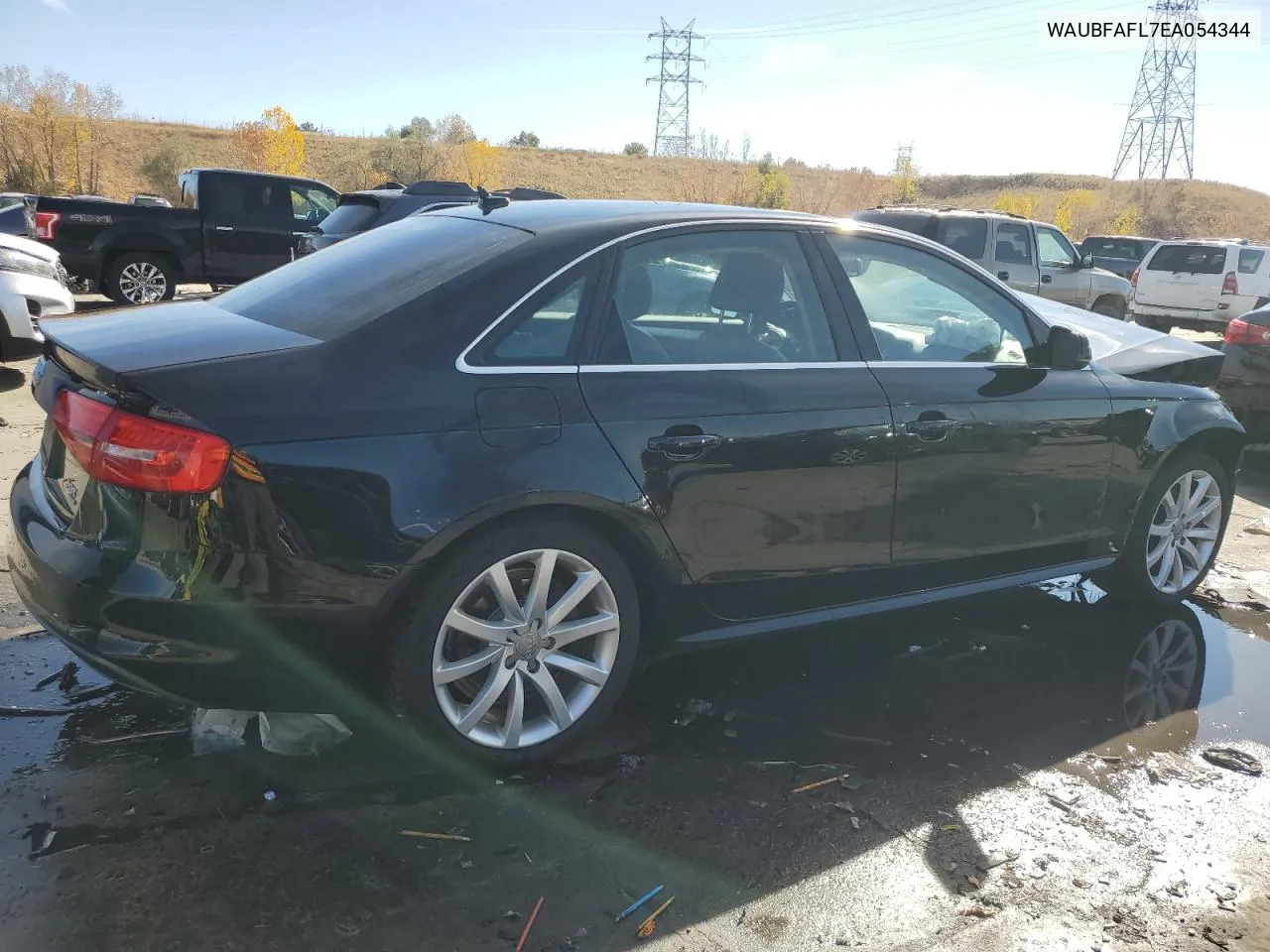 2014 Audi A4 Premium VIN: WAUBFAFL7EA054344 Lot: 78637674