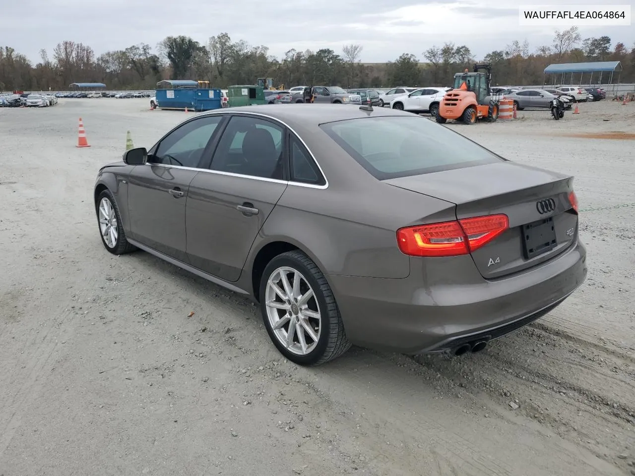 2014 Audi A4 Premium Plus VIN: WAUFFAFL4EA064864 Lot: 79247784