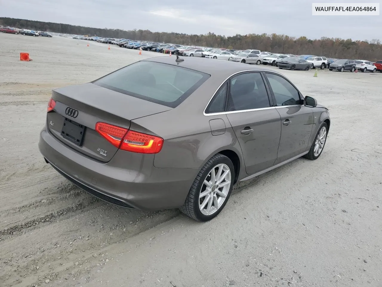 WAUFFAFL4EA064864 2014 Audi A4 Premium Plus