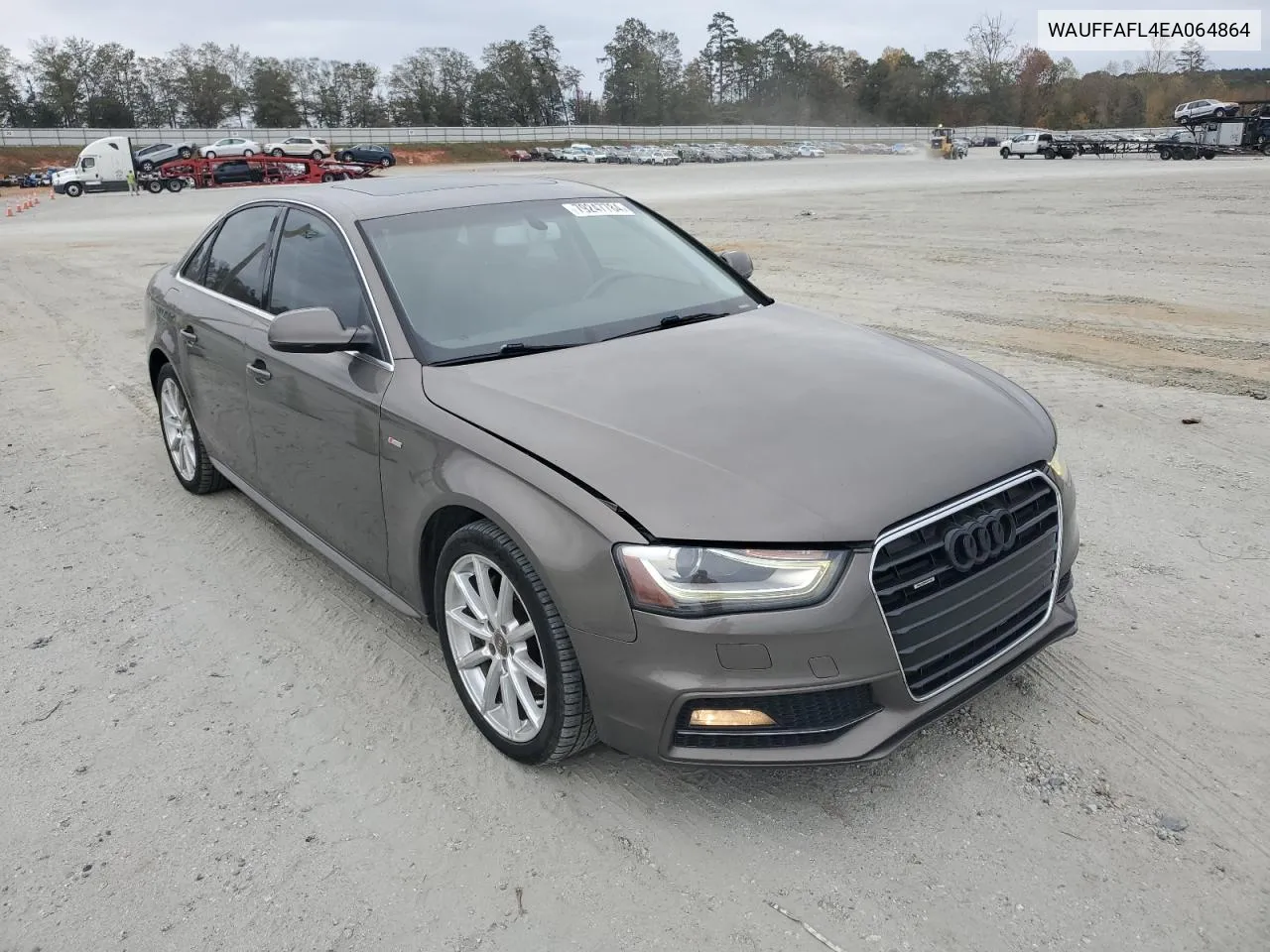 2014 Audi A4 Premium Plus VIN: WAUFFAFL4EA064864 Lot: 79247784