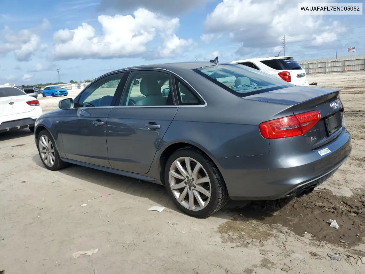 2014 Audi A4 Premium VIN: WAUAFAFL7EN005052 Lot: 79828404