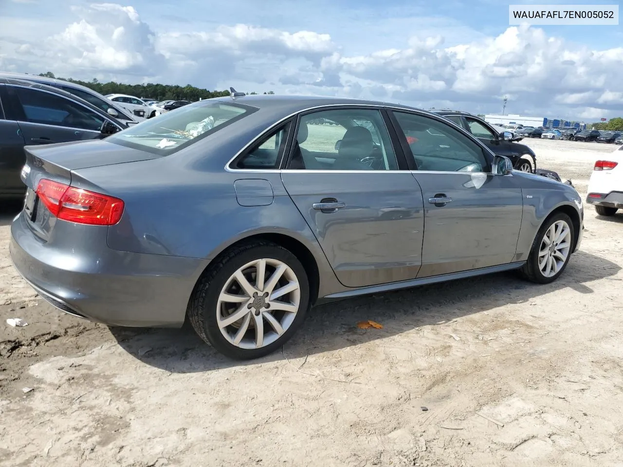 2014 Audi A4 Premium VIN: WAUAFAFL7EN005052 Lot: 79828404