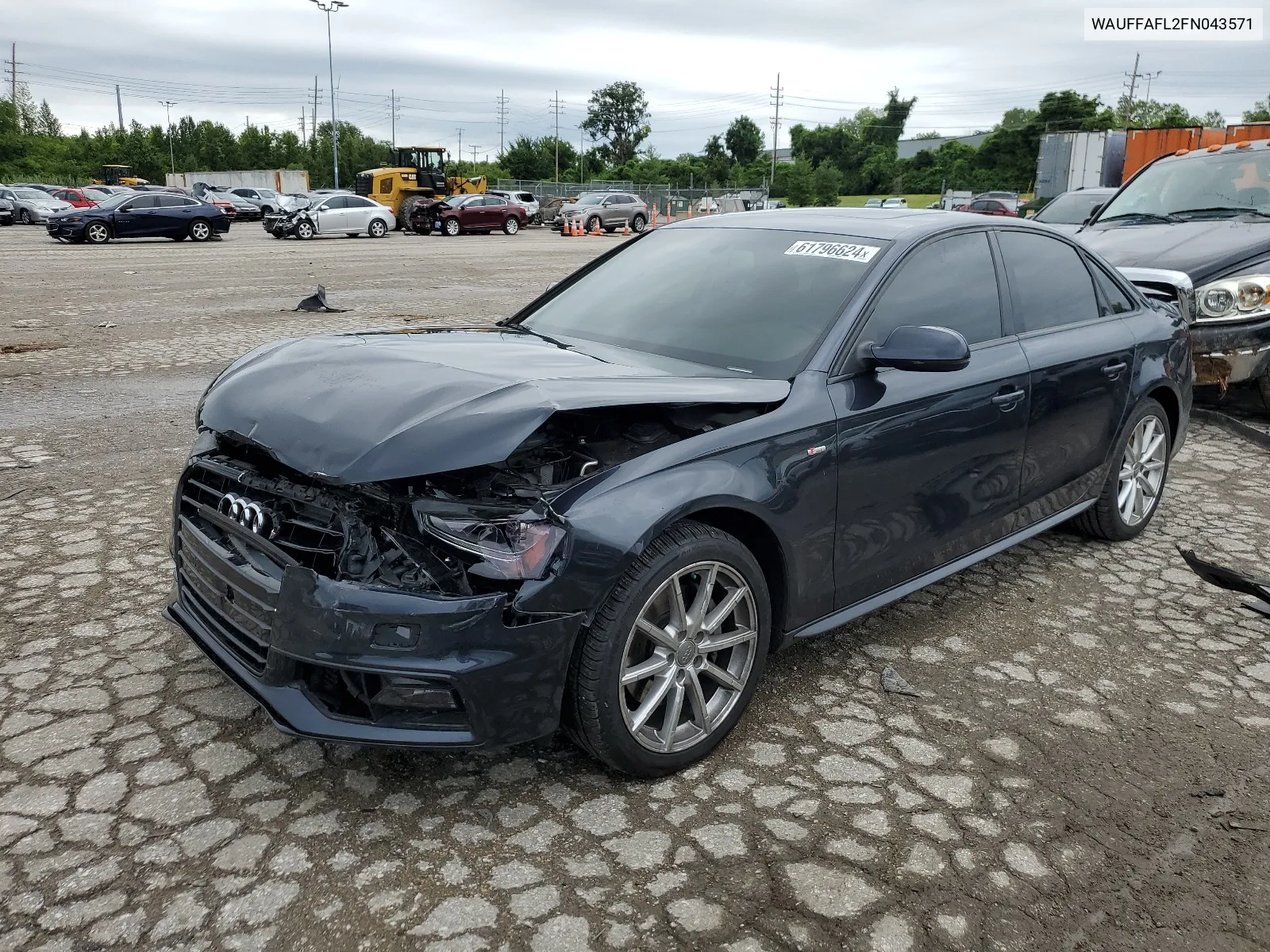 WAUFFAFL2FN043571 2015 Audi A4 Premium Plus