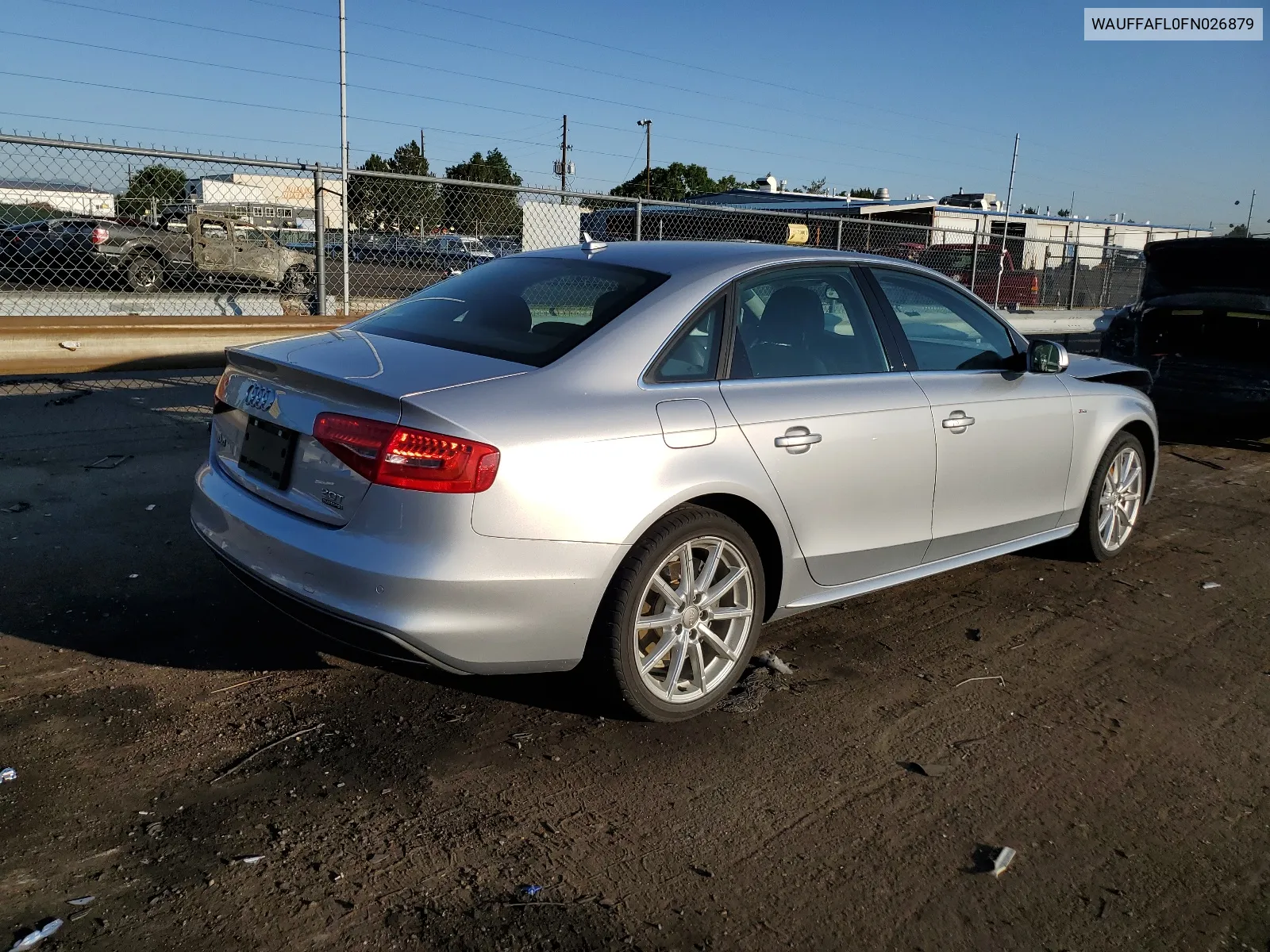 WAUFFAFL0FN026879 2015 Audi A4 Premium Plus