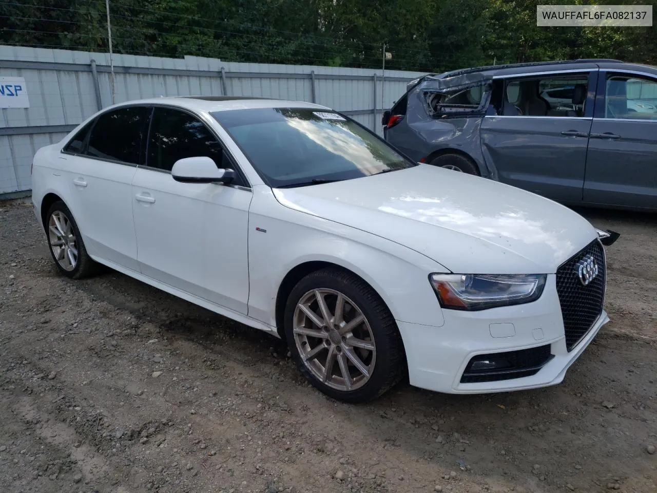 2015 Audi A4 Premium Plus VIN: WAUFFAFL6FA082137 Lot: 68711764