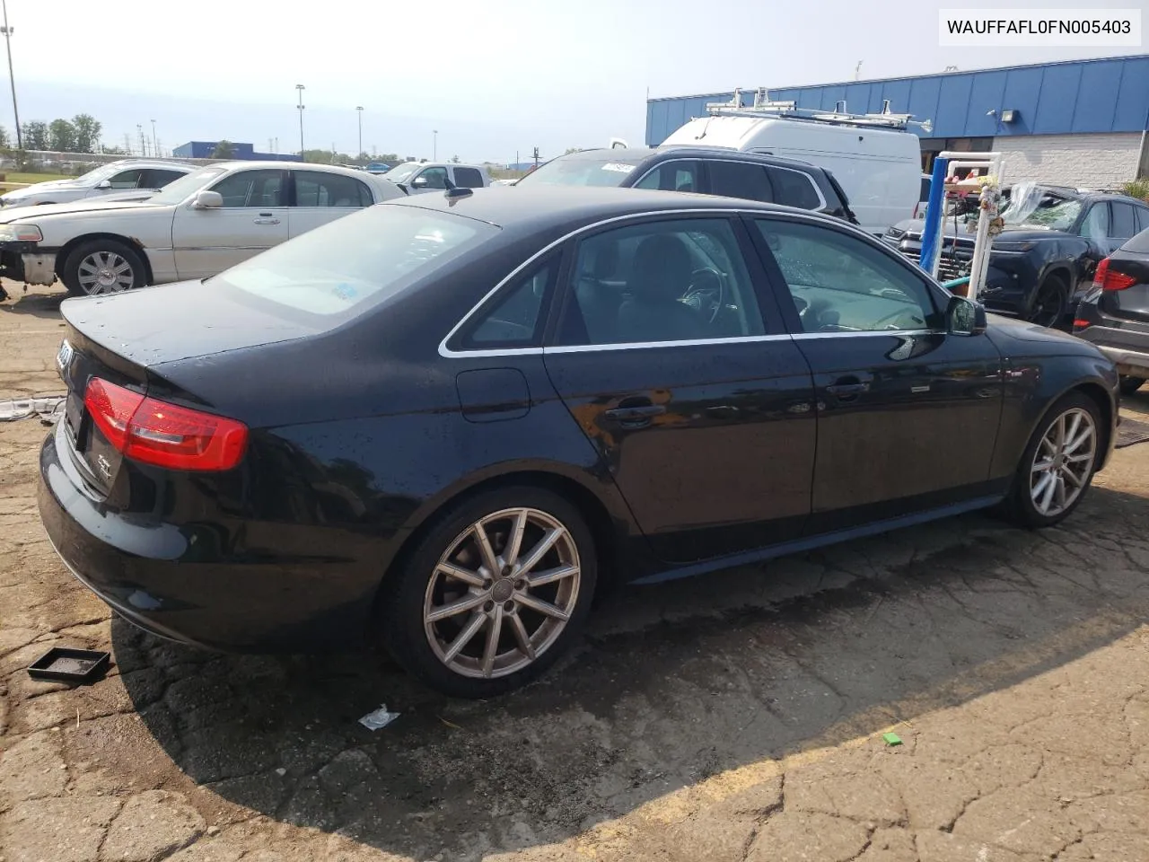 2015 Audi A4 Premium Plus VIN: WAUFFAFL0FN005403 Lot: 69928484