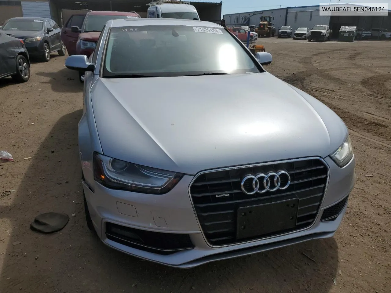 WAUBFAFL5FN046124 2015 Audi A4 Premium