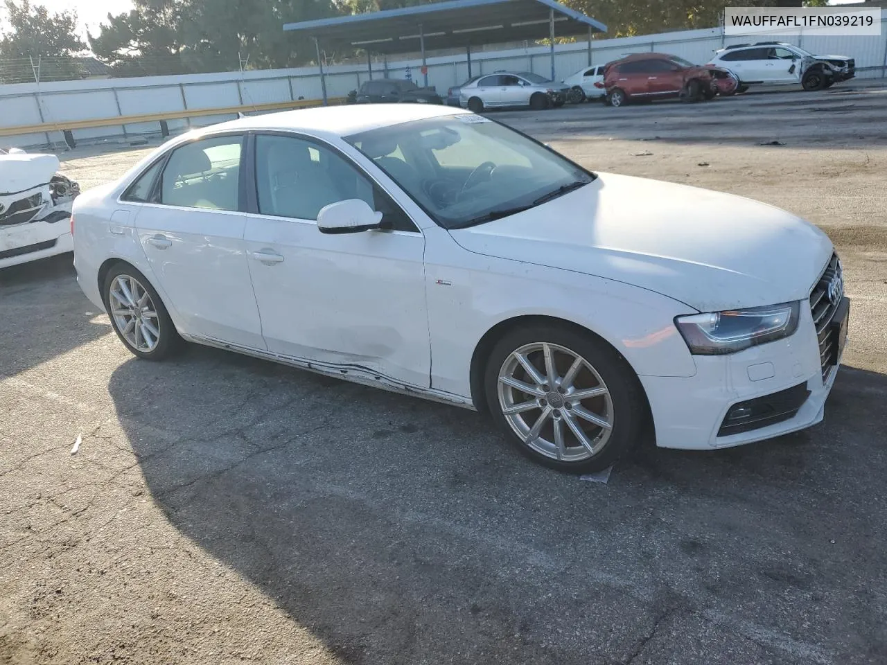 2015 Audi A4 Premium Plus VIN: WAUFFAFL1FN039219 Lot: 72273394