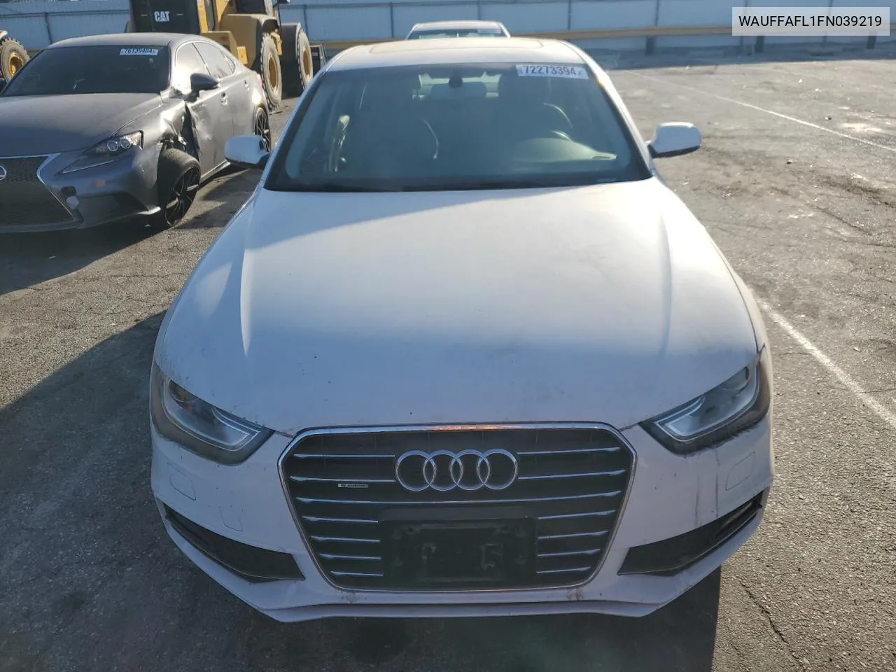 2015 Audi A4 Premium Plus VIN: WAUFFAFL1FN039219 Lot: 72273394