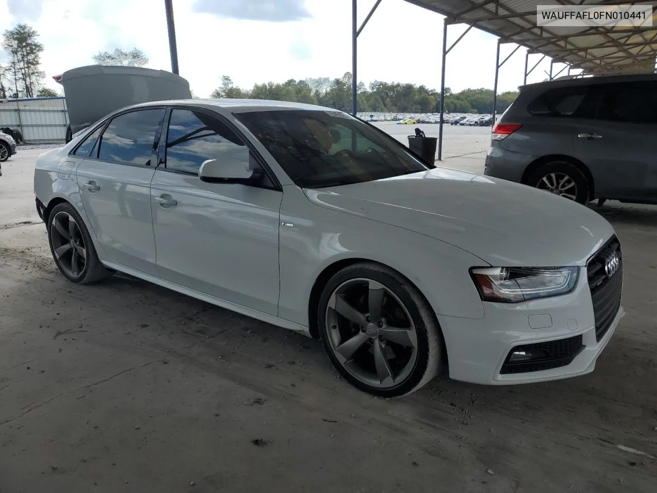 2015 Audi A4 Premium Plus VIN: WAUFFAFL0FN010441 Lot: 72451214