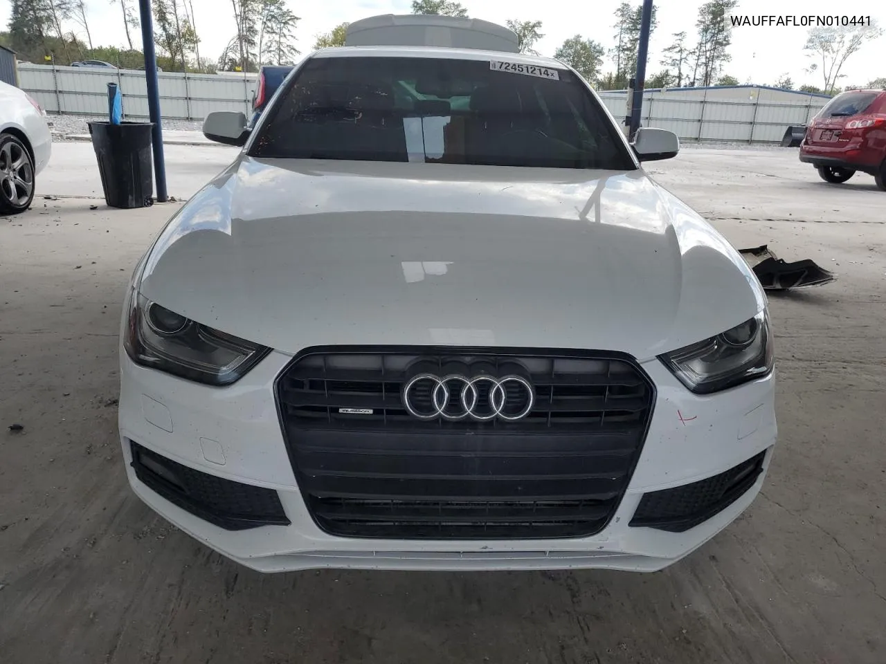 2015 Audi A4 Premium Plus VIN: WAUFFAFL0FN010441 Lot: 72451214