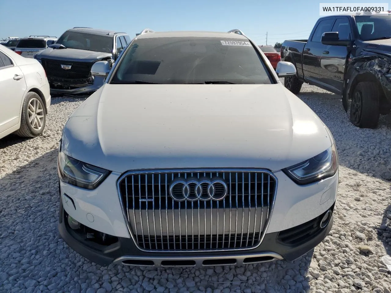 WA1TFAFL0FA009331 2015 Audi A4 Allroad Premium