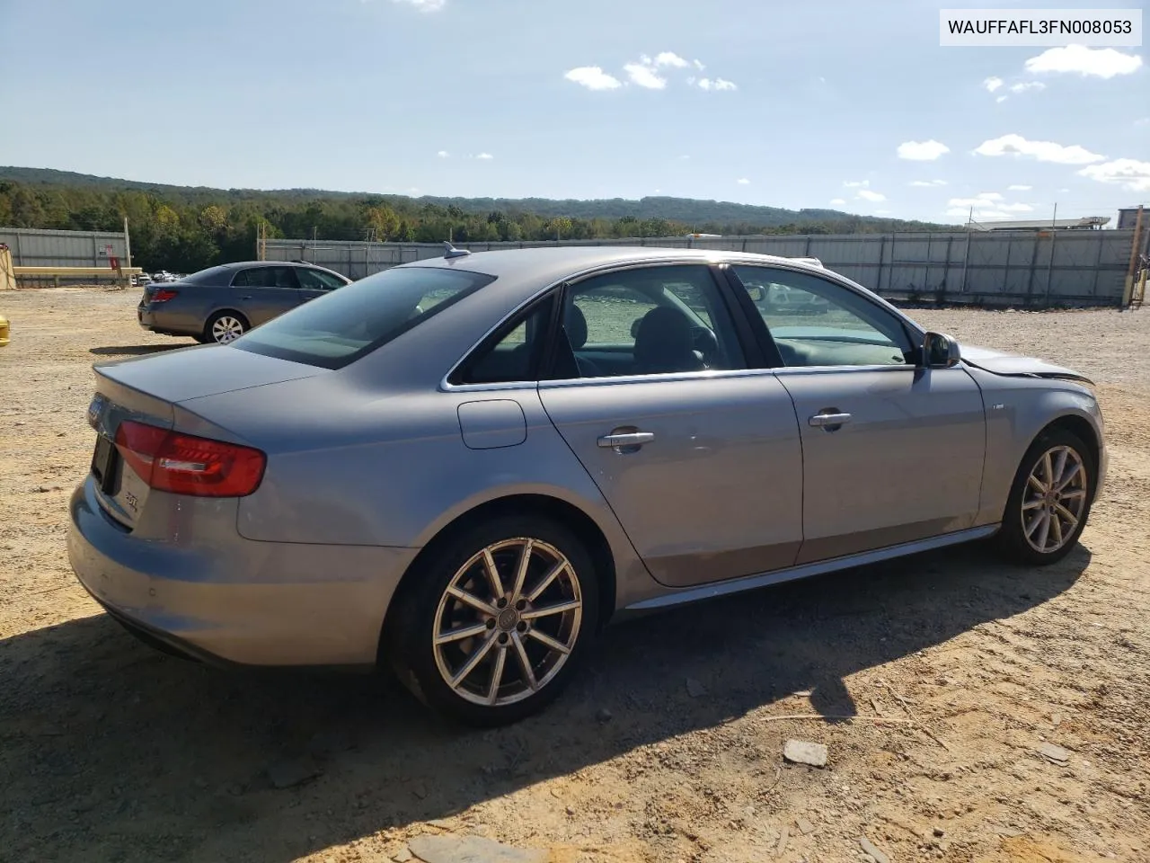 2015 Audi A4 Premium Plus VIN: WAUFFAFL3FN008053 Lot: 73985004