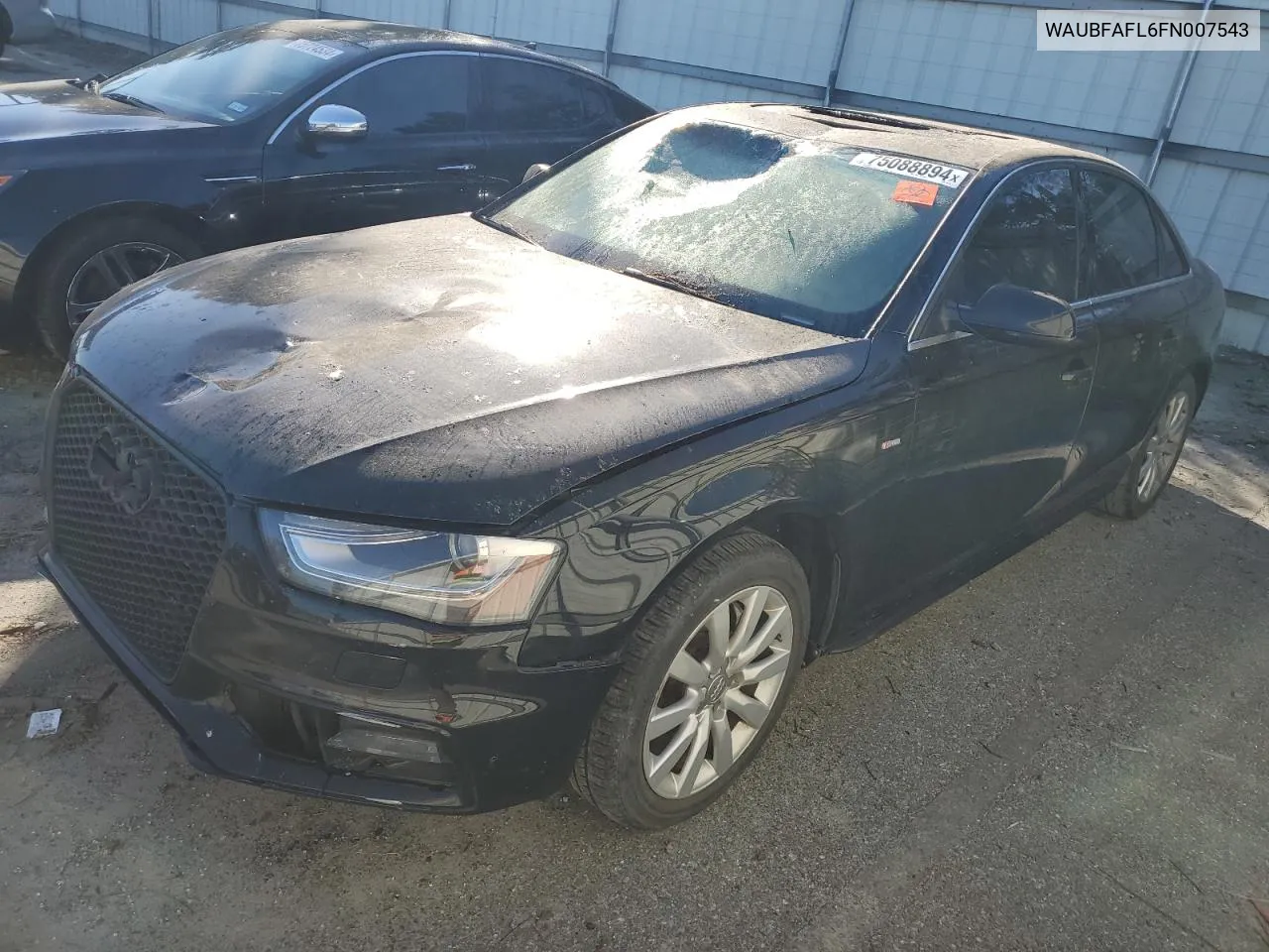 2015 Audi A4 Premium VIN: WAUBFAFL6FN007543 Lot: 75088894