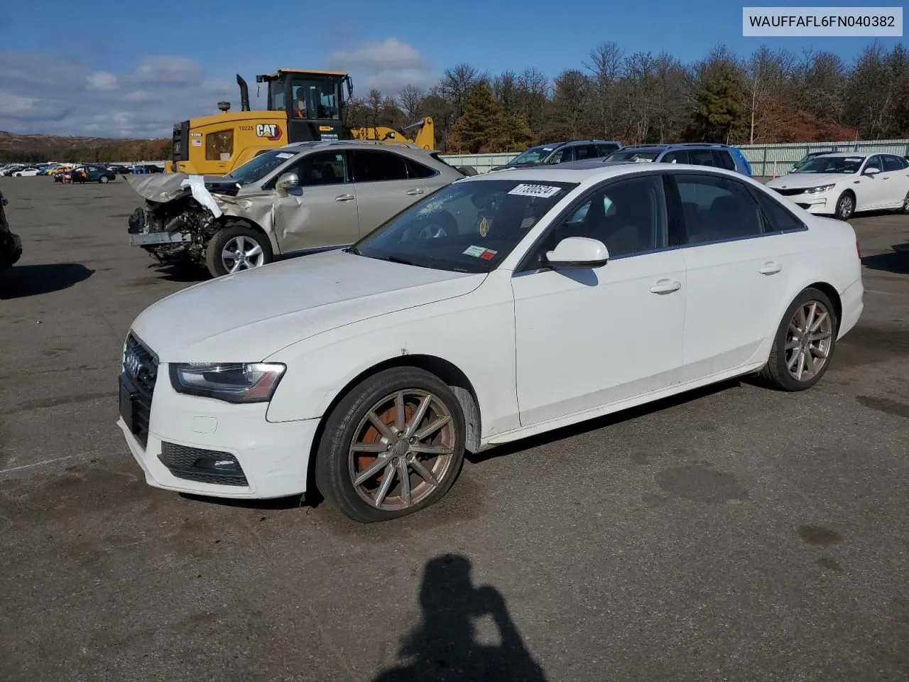 2015 Audi A4 Premium Plus VIN: WAUFFAFL6FN040382 Lot: 77300524