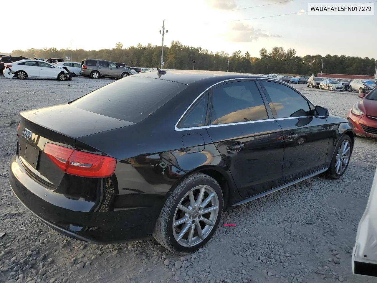 2015 Audi A4 Premium VIN: WAUAFAFL5FN017279 Lot: 78040644