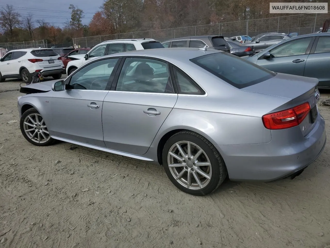 2015 Audi A4 Premium Plus VIN: WAUFFAFL6FN018608 Lot: 78924414