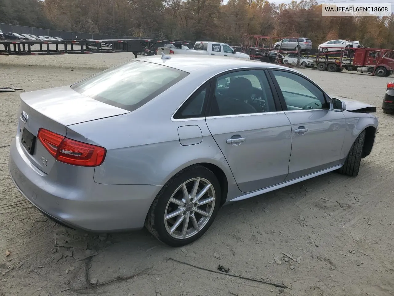 2015 Audi A4 Premium Plus VIN: WAUFFAFL6FN018608 Lot: 78924414