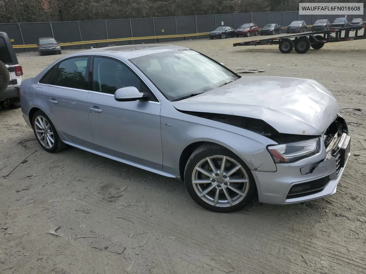 2015 Audi A4 Premium Plus VIN: WAUFFAFL6FN018608 Lot: 78924414