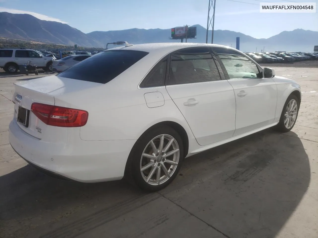 2015 Audi A4 Premium Plus VIN: WAUFFAFLXFN004548 Lot: 79004714