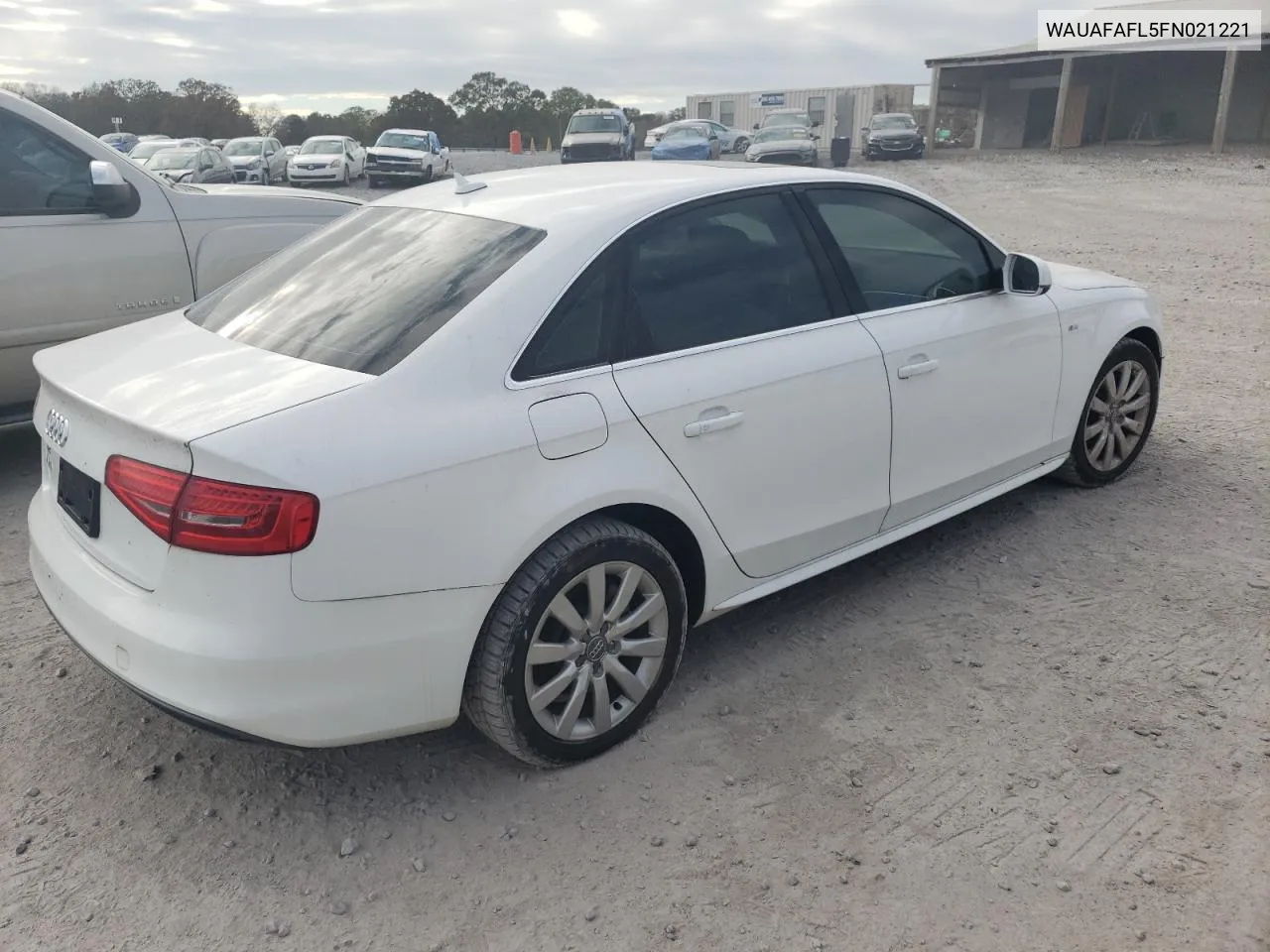 2015 Audi A4 Premium VIN: WAUAFAFL5FN021221 Lot: 79430104