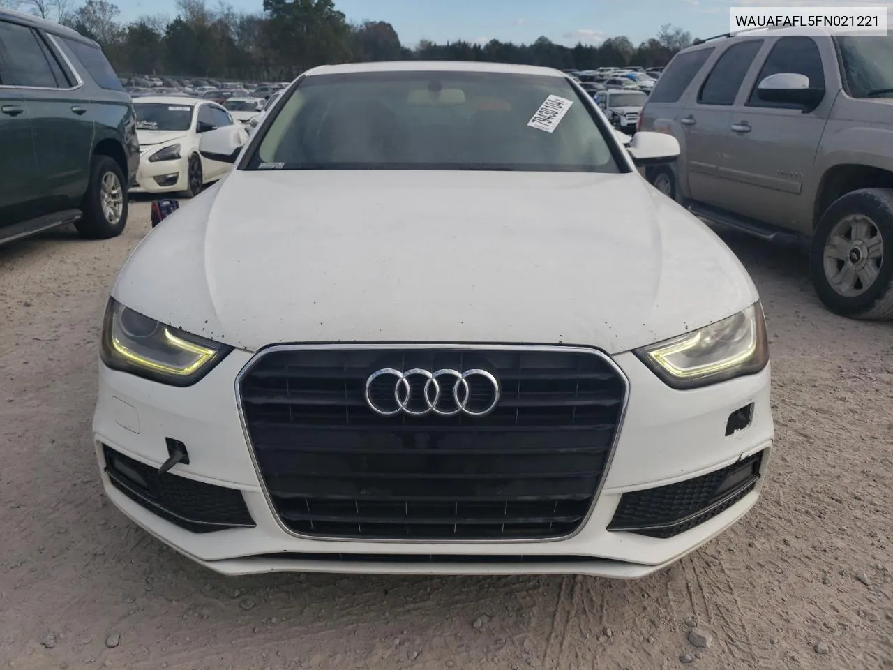 2015 Audi A4 Premium VIN: WAUAFAFL5FN021221 Lot: 79430104