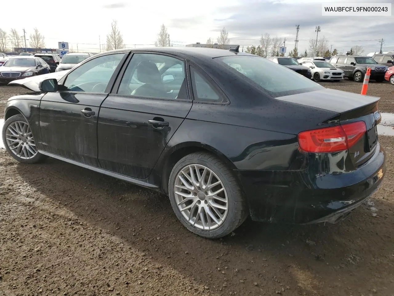 2015 Audi A4 Premium VIN: WAUBFCFL9FN000243 Lot: 79445724