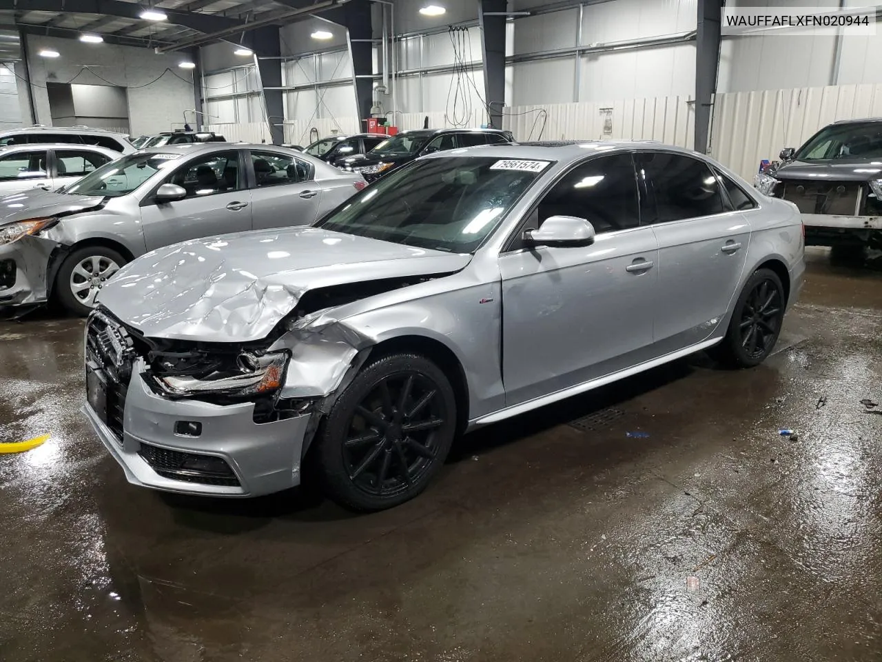 2015 Audi A4 Premium Plus VIN: WAUFFAFLXFN020944 Lot: 79561574