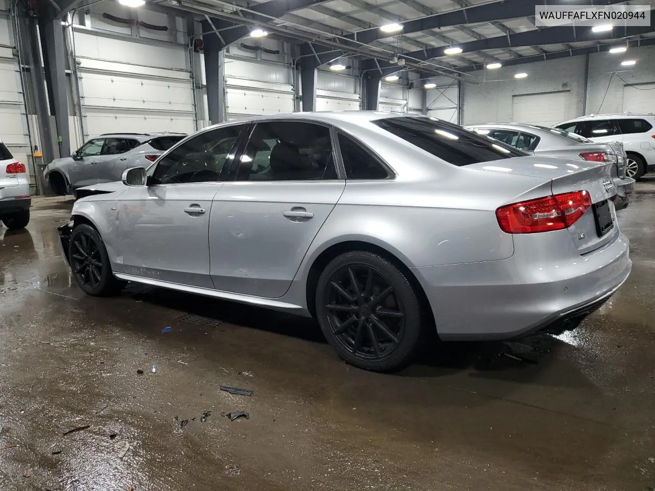 2015 Audi A4 Premium Plus VIN: WAUFFAFLXFN020944 Lot: 79561574