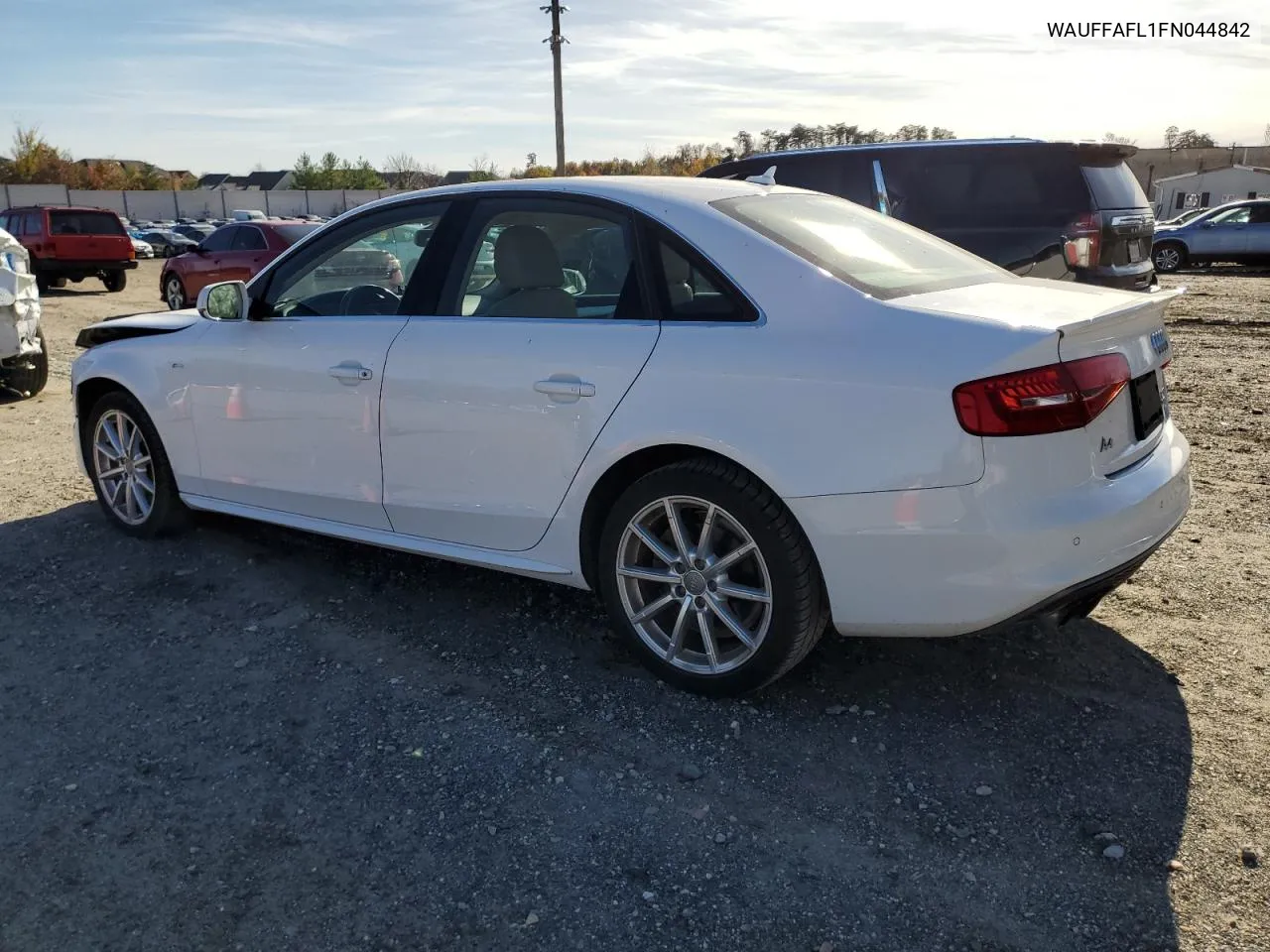 2015 Audi A4 Premium Plus VIN: WAUFFAFL1FN044842 Lot: 80143164