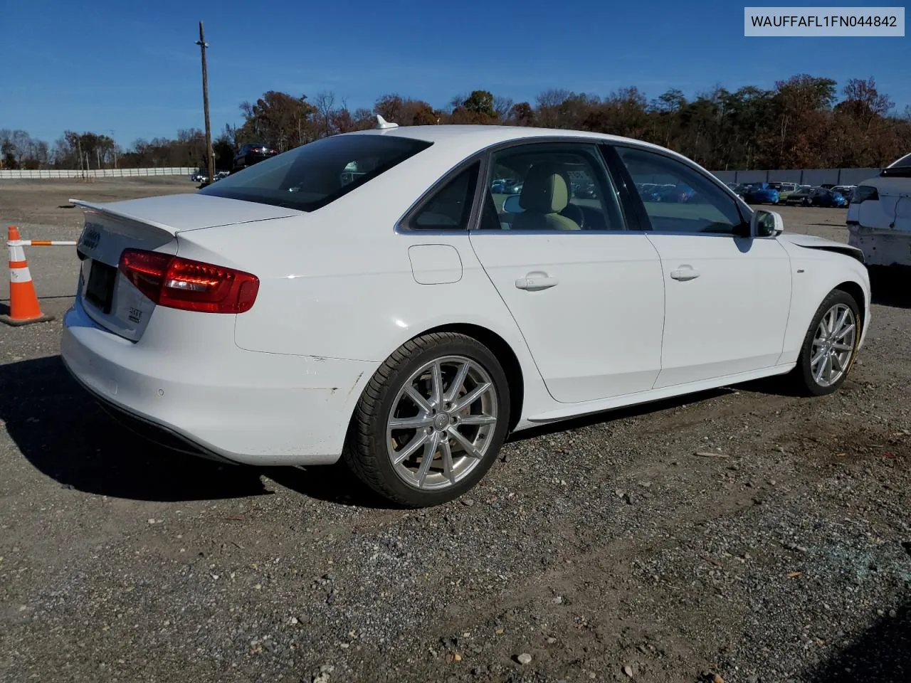 2015 Audi A4 Premium Plus VIN: WAUFFAFL1FN044842 Lot: 80143164