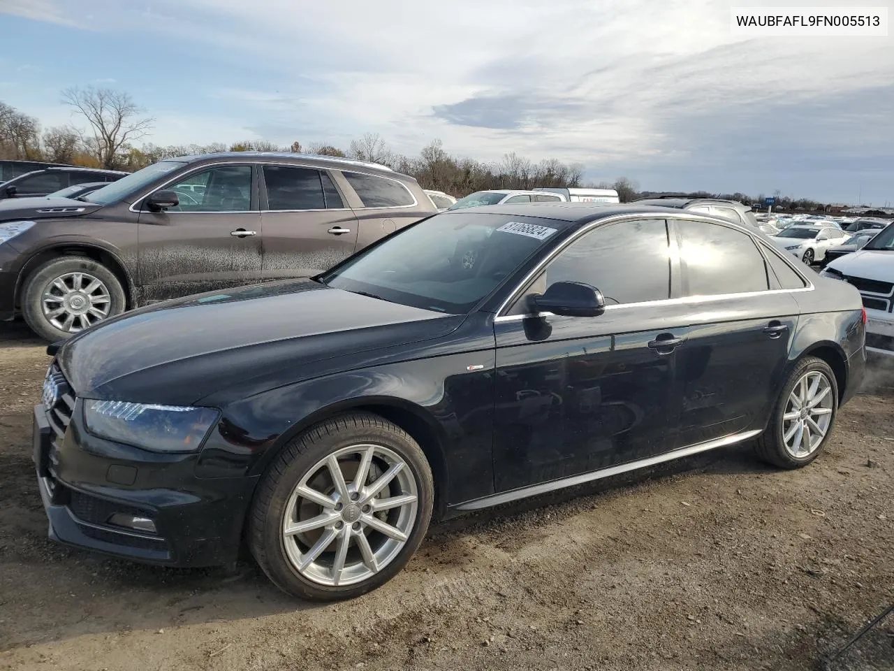 2015 Audi A4 Premium VIN: WAUBFAFL9FN005513 Lot: 81068824