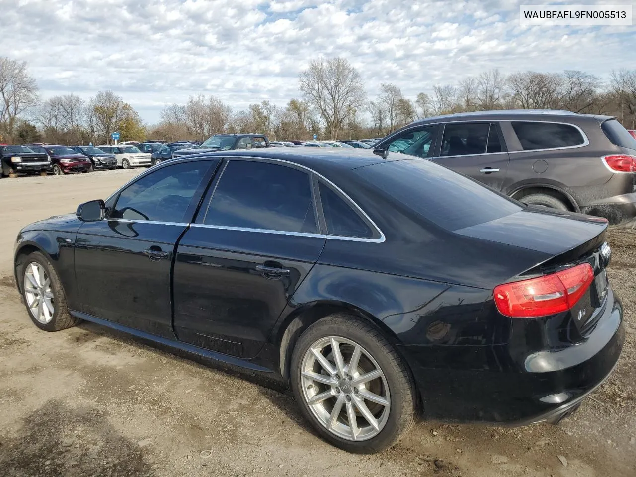 2015 Audi A4 Premium VIN: WAUBFAFL9FN005513 Lot: 81068824