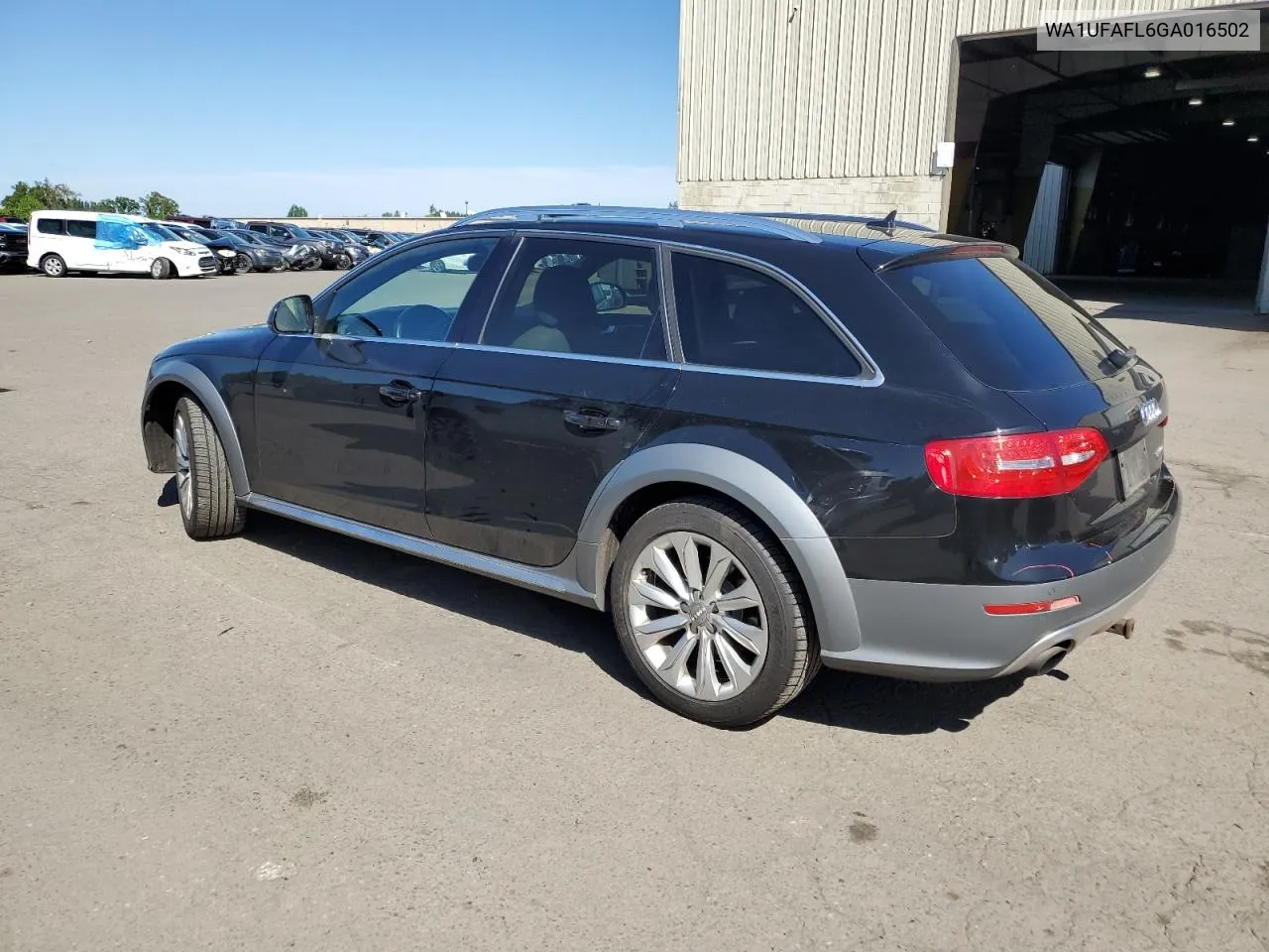 2016 Audi A4 Allroad Premium Plus VIN: WA1UFAFL6GA016502 Lot: 53763264