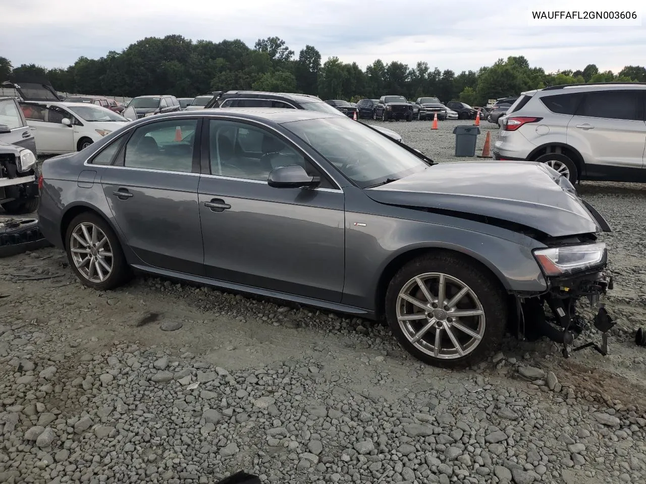 2016 Audi A4 Premium Plus S-Line VIN: WAUFFAFL2GN003606 Lot: 60688034