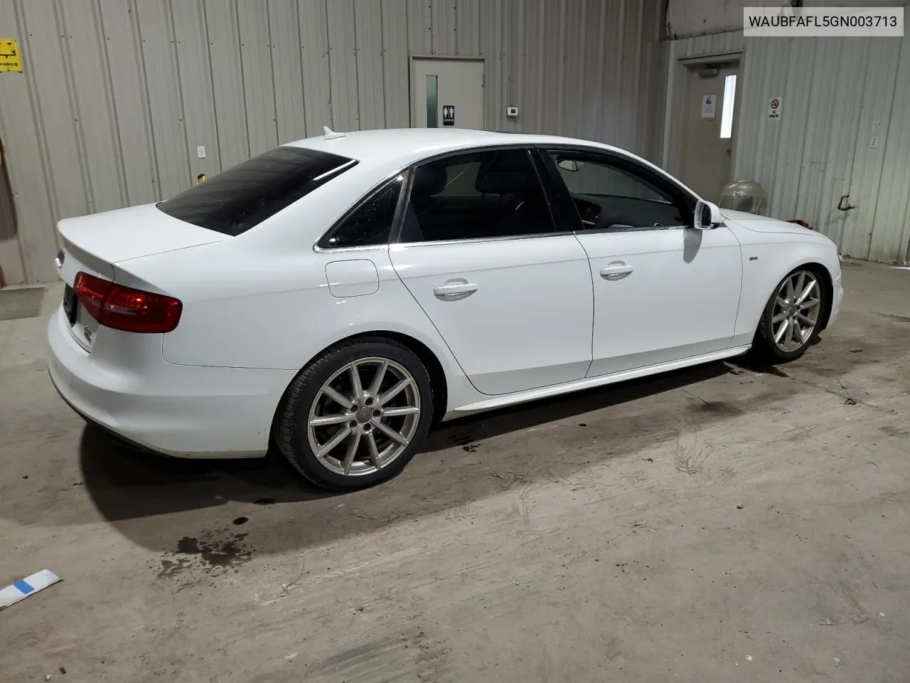 WAUBFAFL5GN003713 2016 Audi A4 Premium S-Line